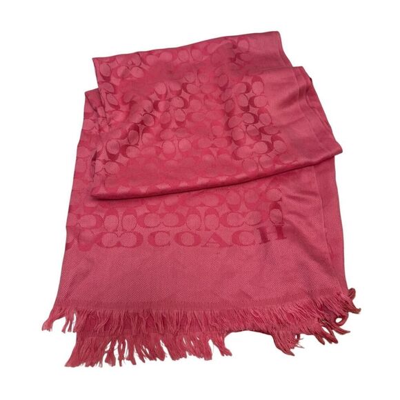 Coach Signature C Wrap Scarf - Picture 1 of 3
